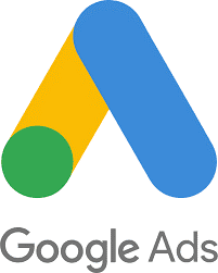 Google Ads tri-coloured logo