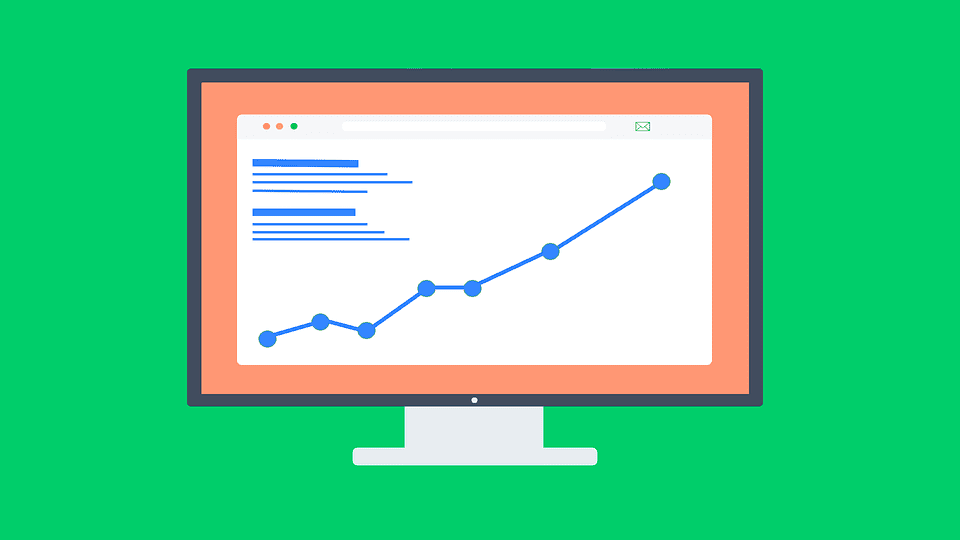 organic SEO results climbing after continuous efforts